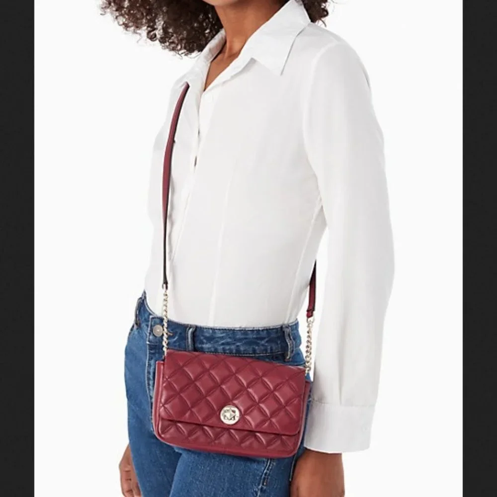 Kate Spade Natalia Crossbody Blackberry Preserve - Picture 2 of 15